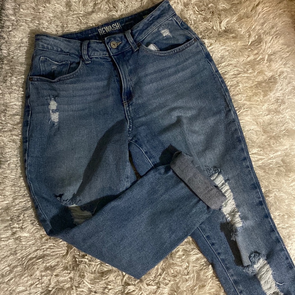 Jean 3super high rise mom
